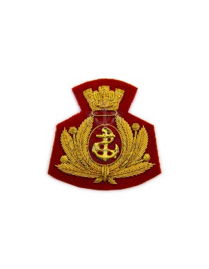 Fregio "trofeo " Basco Operativo Fondo Rosso