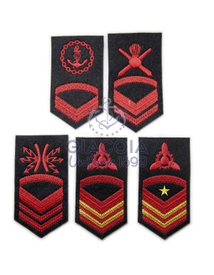 Gradi Ricamati Sottocapo Uniforme Invernale Marina Militare (coppia)