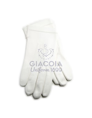 Guanti In Pelle Bianca