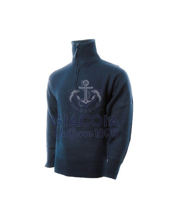 Maglia Zip "alpino" Per Tenuta Operativa