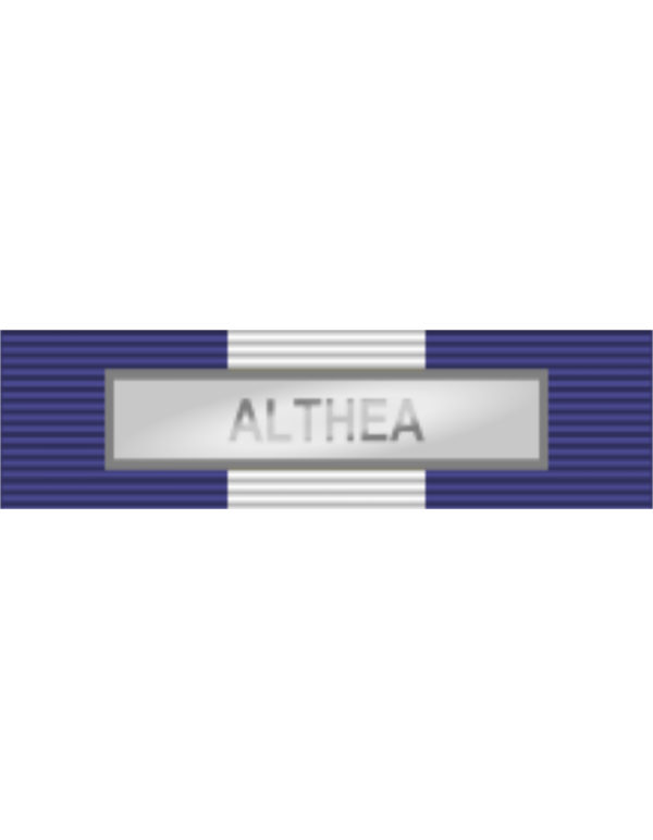 Nastrino/medaglia Commemorativo Althea