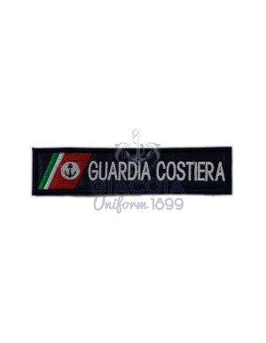 Patch per Tenuta Operativa " GUARDIA COSTIERA " 11x2,5 cm