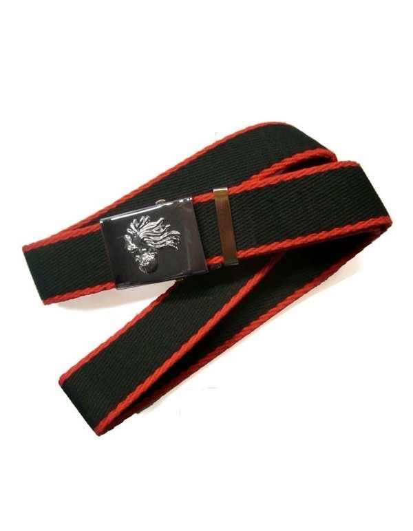 Cintura Canapa bordo rosso Carabinieri Fiamma...