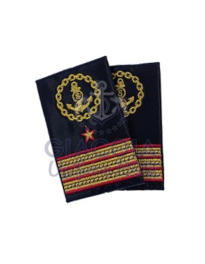 Tubolari Ricamati Luogotenente Marina Militare