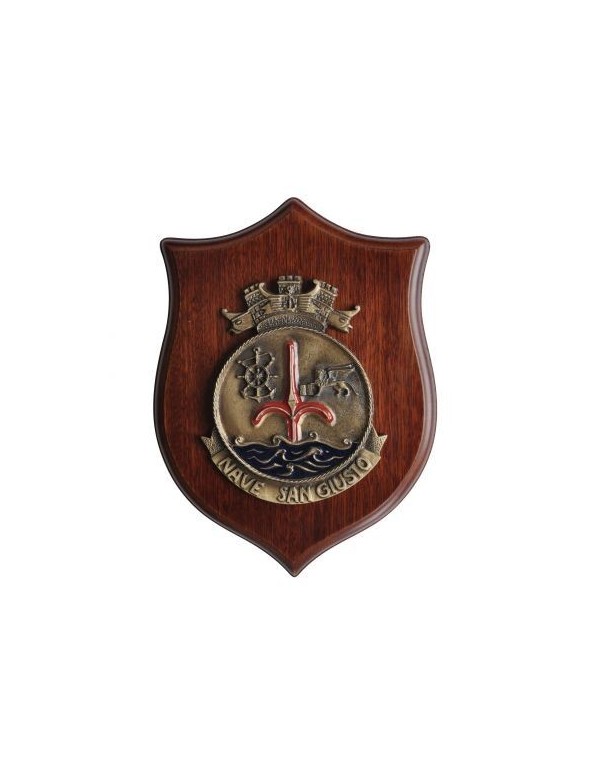 CREST ARALDICO NAVE SAN GIUSTO MM