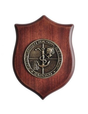 CREST ARALDICO CIRCOLO UFFICIALI CAGLIARI MM