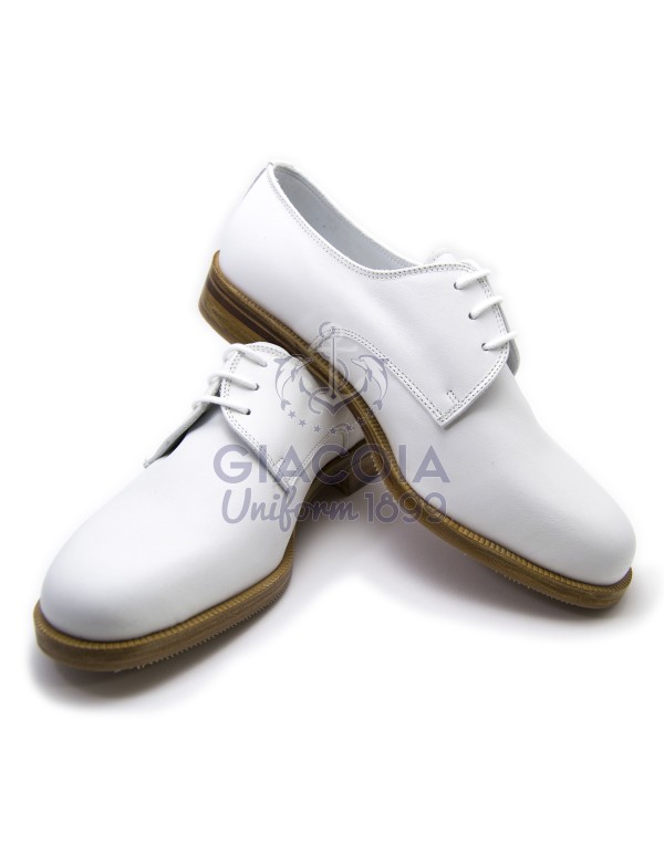 Scarpe Basse Bianche Fondo Cuoio