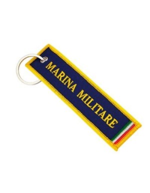 Portachiavi In Stoffa Marina Militare