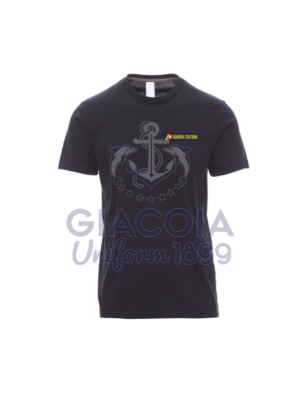 T-Shirt Blu Navy Guardia Costiera