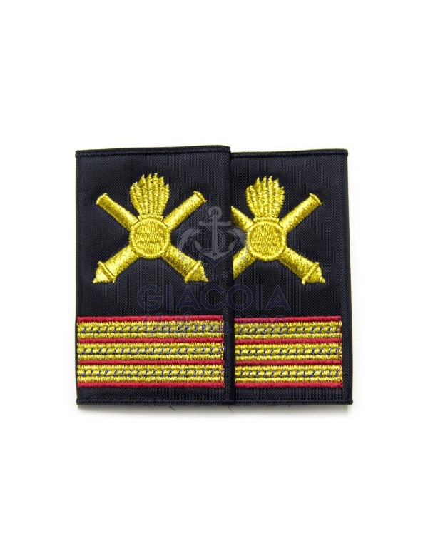 Tubolari Ricamati Maresciallo Marina Militare