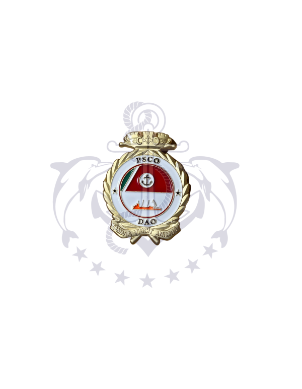 Distintivo smaltato PSCO-DAO Guardia Costiera