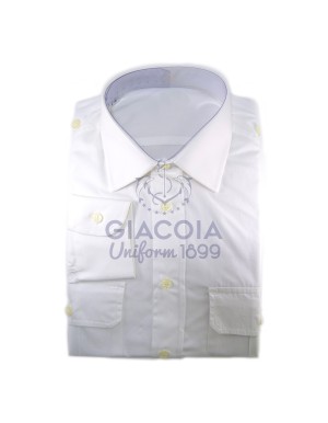 copy of Camicia Uomo M.l. Bianca "aliseo" Con Taschini E...