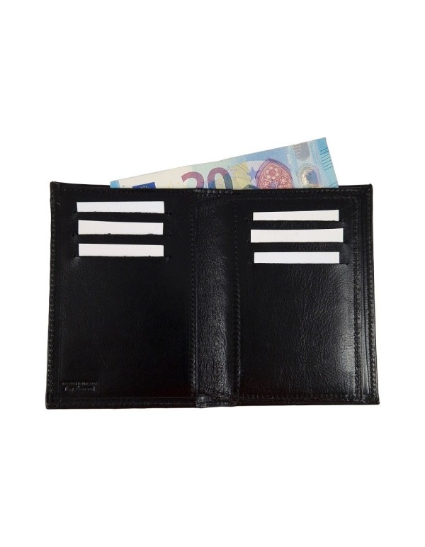 Portafoglio Apertura Libro Pelle Portadocumenti...