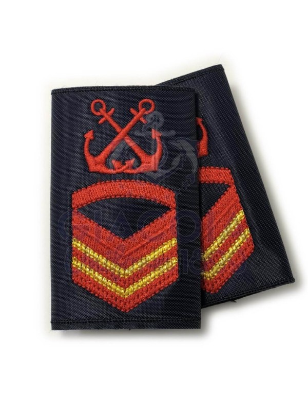 Tubolari Ricamati Sottocapo Marina Militare...