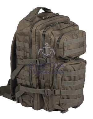Zaino Backpack Us Assault Verde Militare 20/36lt
