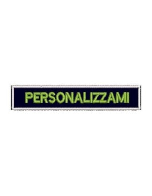 Patch Nominativa Con Testo Personalizzato