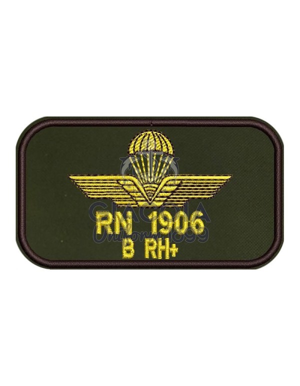 Patch Brevetto Paracadutista Personalizzata