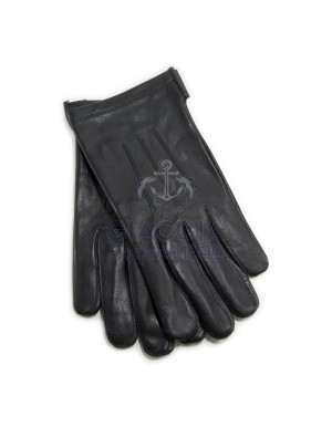 Guanti In Pelle Nera