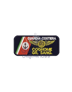 Patch Nominativa Guardia Costiera Atc