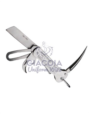 Coltello Da Nocchiere In Acciaio Lama 6,5cm