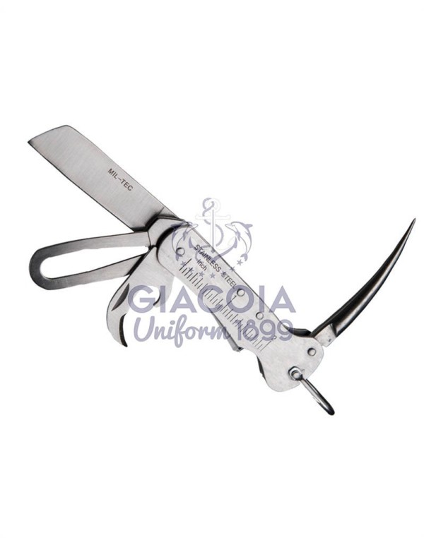 Coltello Da Nocchiere In Acciaio Lama 6,5cm